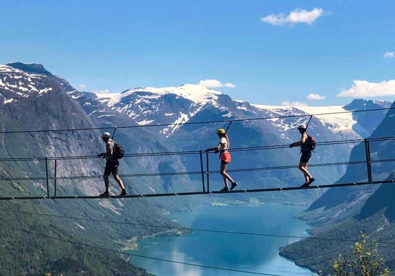 Ferienwohnung Leilighet Stryn Exterior foto